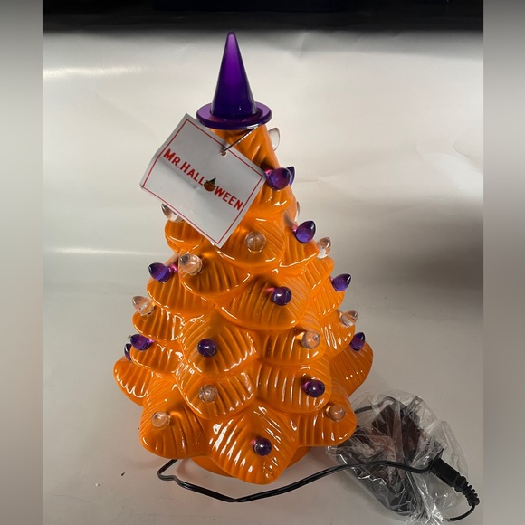 Mr. Halloween 12" Illuminated Ceramic Nostalgic Tree - Picture 2 of 2